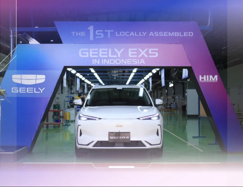 吉利新能源汽车在印尼成功试生产