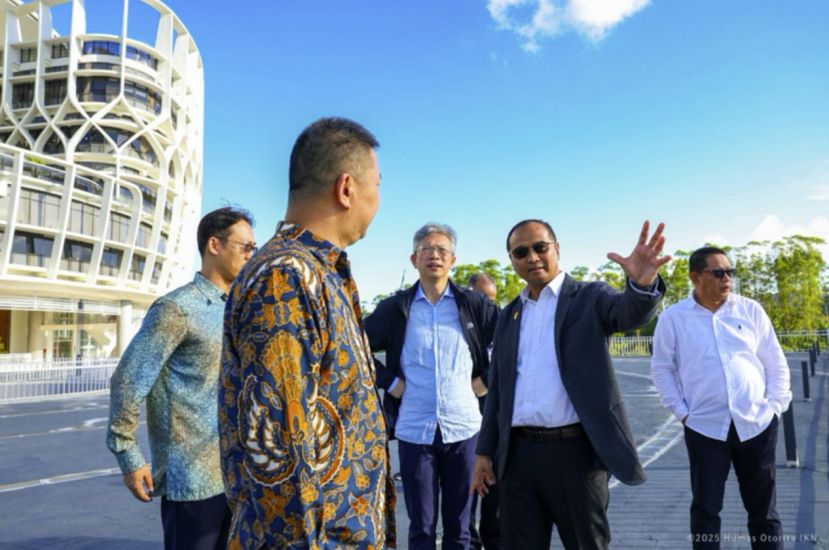 中国驻印尼大使王鲁彤访问印尼新首都IKN