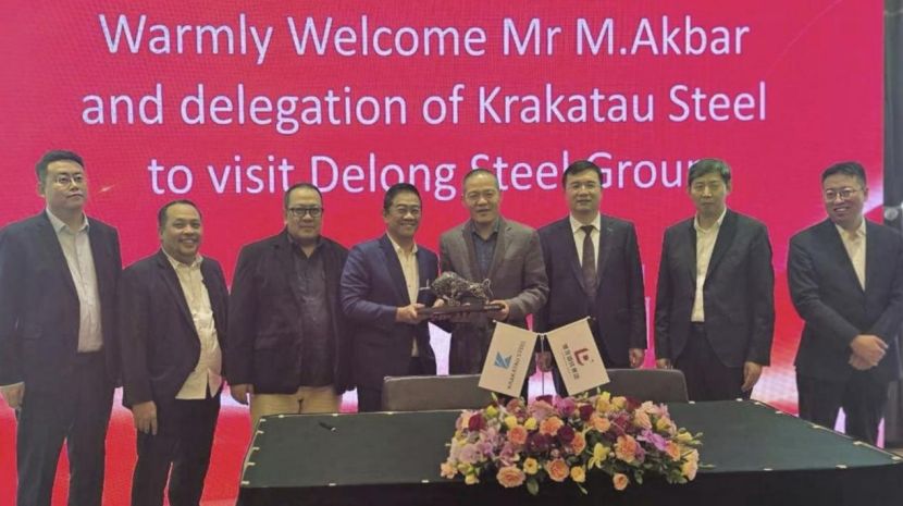 中资钢铁巨头合作建设三百万吨钢厂