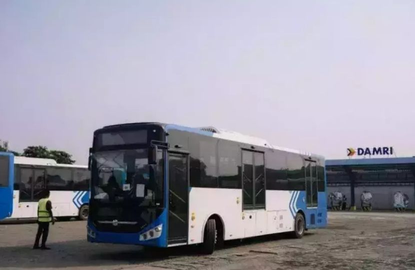 印尼公共交通企业接受中国制电动公交车