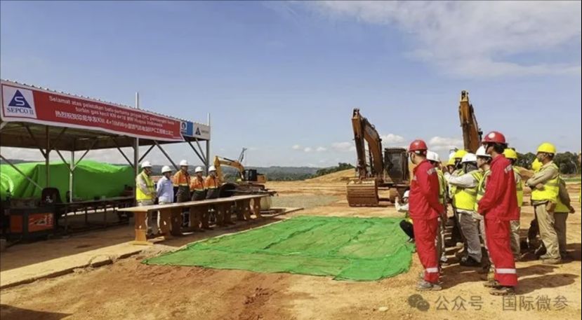 中国企业参与建设印尼燃机电站项目