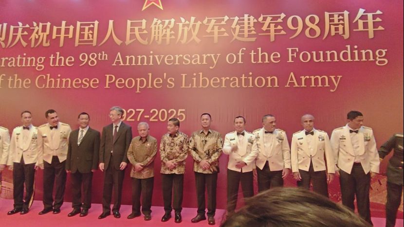 雅加达举办解放军建军98周年纪念活动