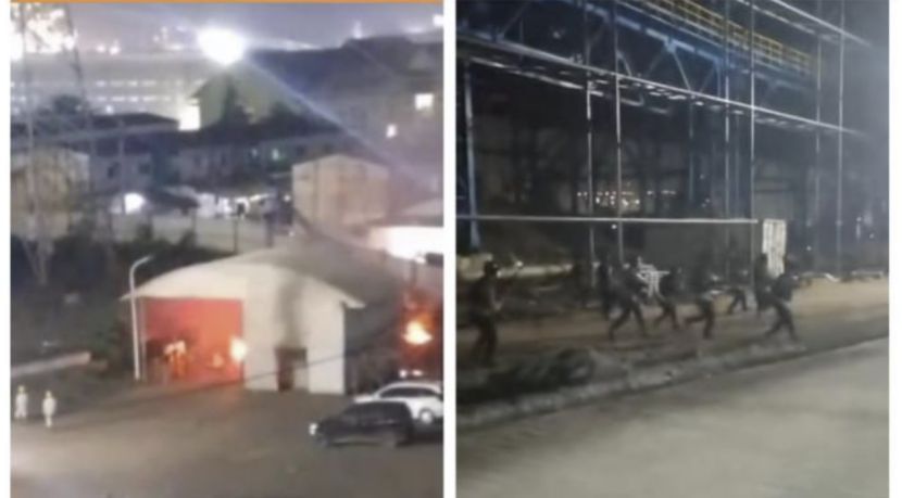 印尼莫罗瓦利矿区发生暴力事件警方逮捕多名嫌疑人