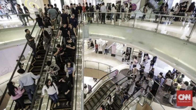 印尼商场举办购物节带动社会消费