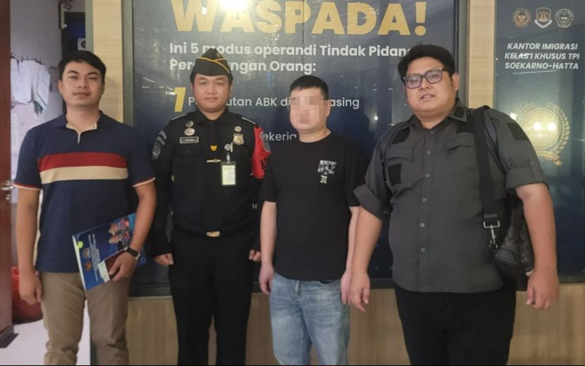 印尼非法务工持旅游签当厨师超期滞留被遣返