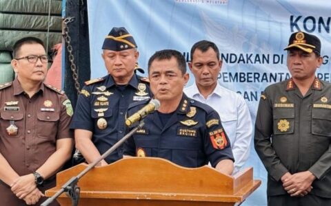 印尼破获该国历史上最大规模走私案