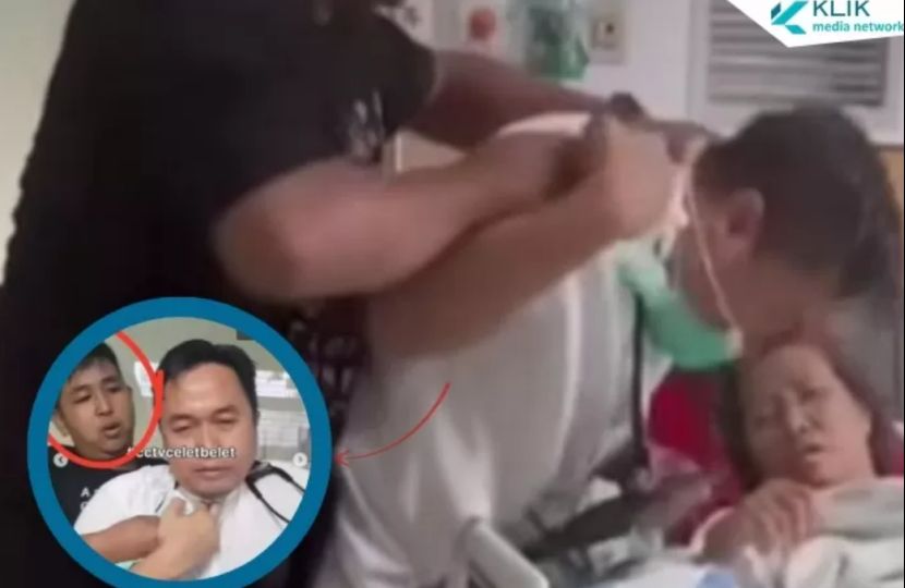 县长家属扯掉医生口罩按头向传染病病人