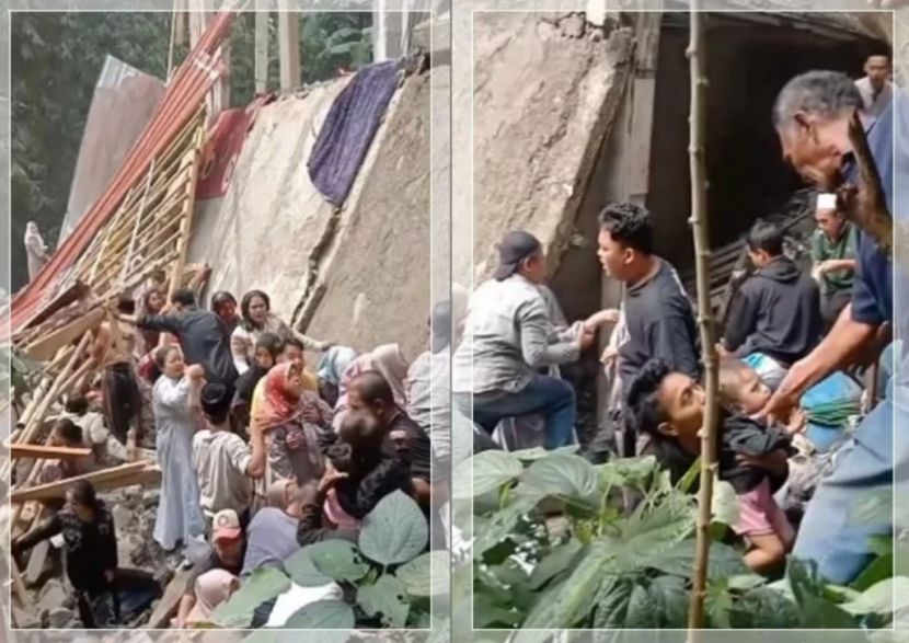 印尼西爪哇茂物宗教讲堂坍塌已致4死85伤