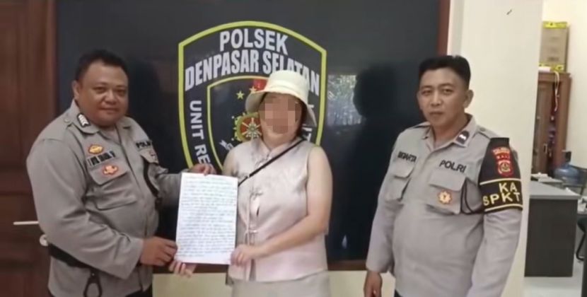 女同胞巴厘岛搭摩的后发现财物丢失