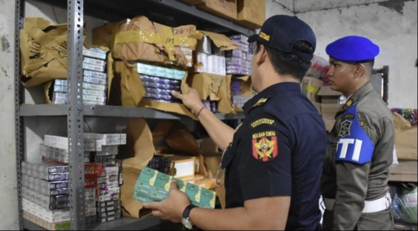 印尼截至九月查获非法商品6.8万亿盾