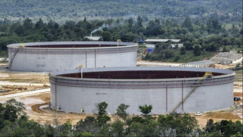 印尼建成东南亚最大油罐设施，双罐总储200万桶