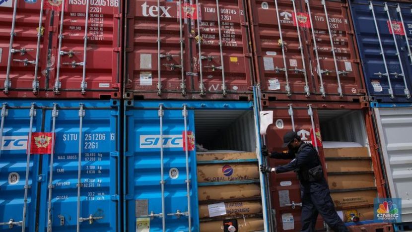 运往中国的250个集装箱遭印尼海关查扣