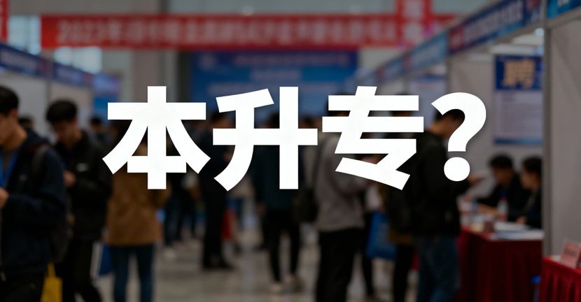 “本升专” 开始流行？王掌柜也搞起了回炉重造？