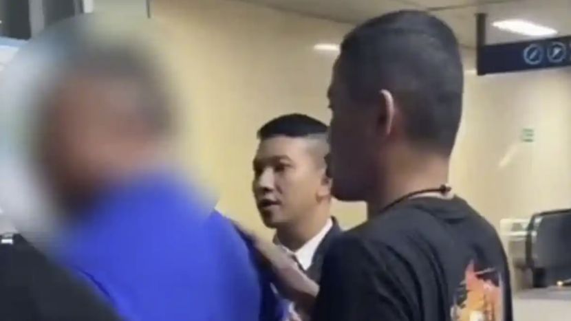 中国通缉犯雅加达街头疯狂逃窜