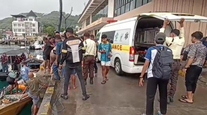 载有多名中国游客的快艇突然爆炸后人未受伤