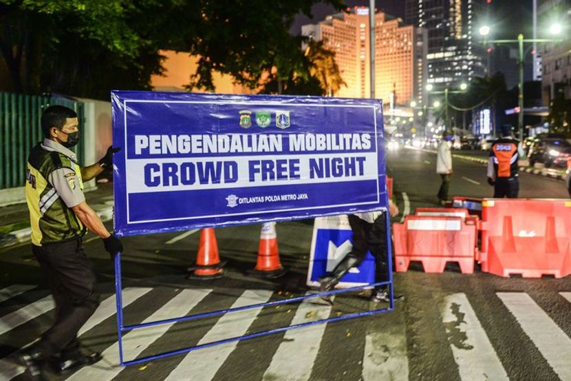 跨年夜雅加达多地实行交通管制