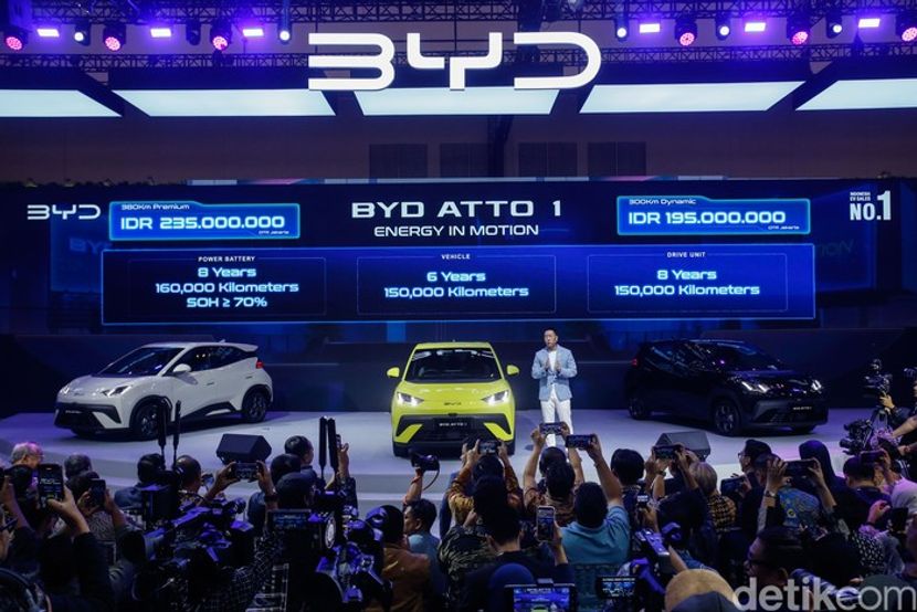 比亚迪入驻印尼未满两年成电动车市场冠军