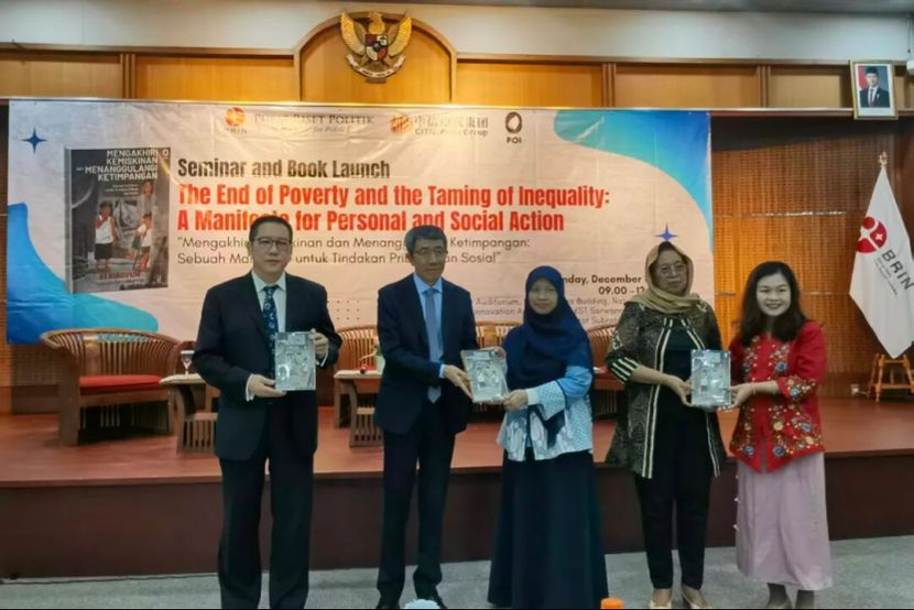 《贫困的终结》印尼语版出版发行