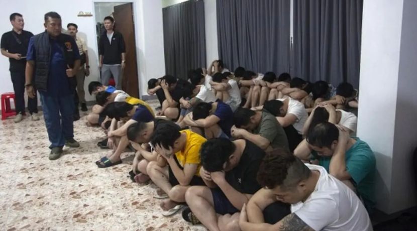 26名国人在雅加达等地伪装女性裸聊诈骗韩国人