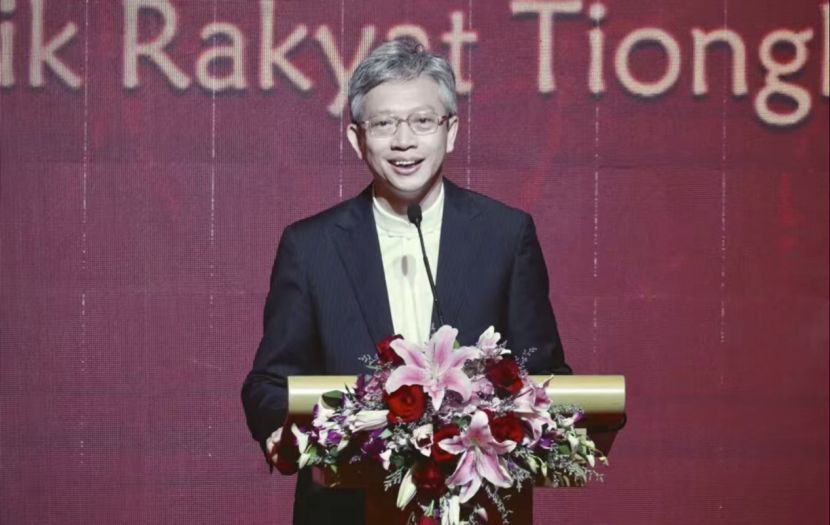 大使出席印尼中国商会总会成立二十周年庆典