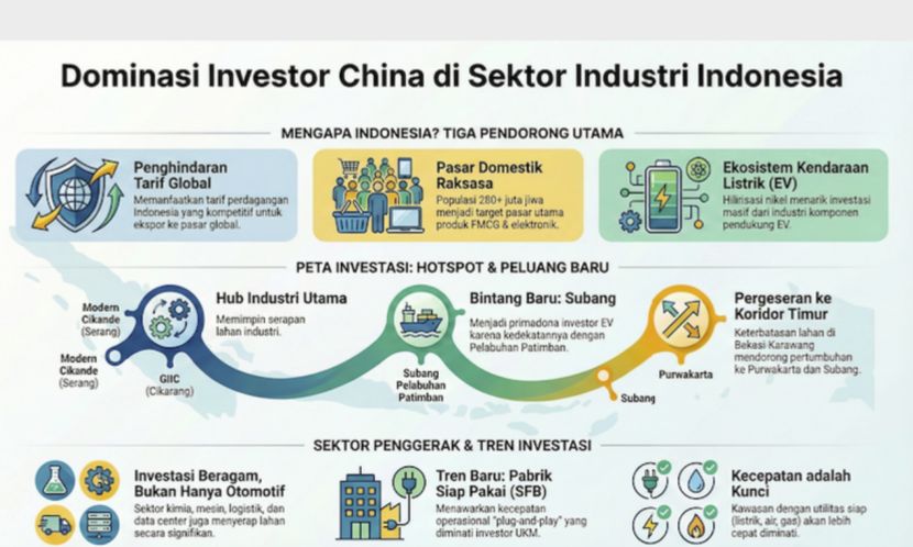 中国投资者积极在印尼购地建厂