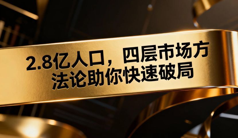 2.8亿人口的印尼，四层市场方法论助你快速破局