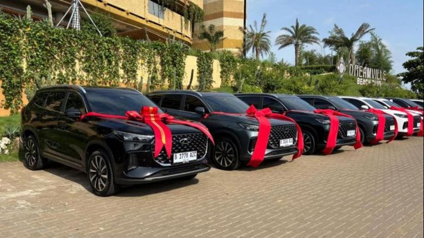 奇瑞在印尼交付五千辆混动新车