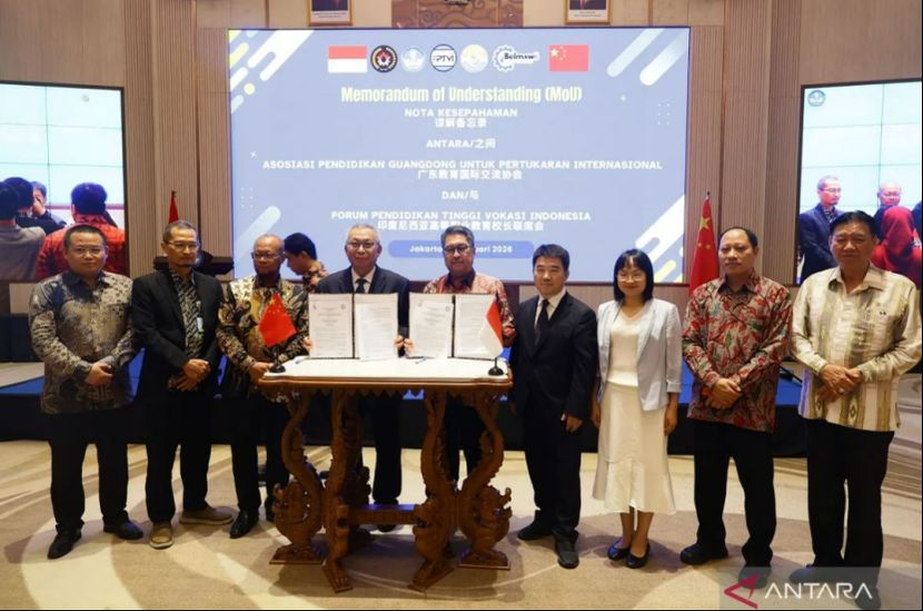 印尼中国达成合作：计划为印尼培养1万名技术人才