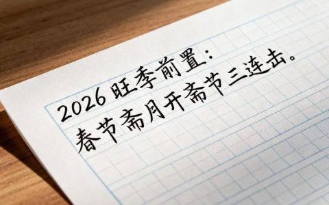 2026旺季前置：春节斋月开斋节三连击