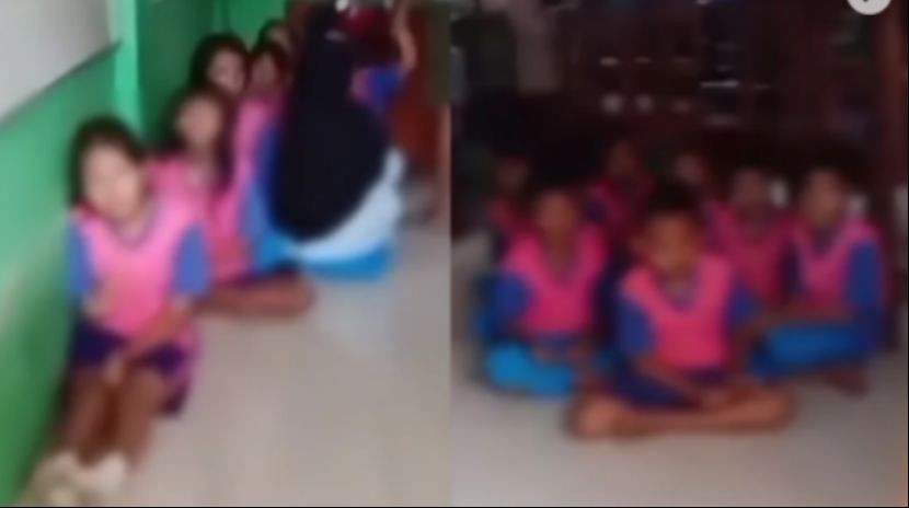 印尼一女老师遗失30元竟强迫学生脱衣检查