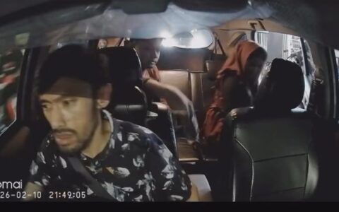 印尼情侣网约车内有伤风化，平台回应永久拉黑