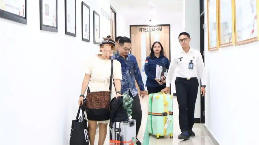 违反居留规定！一中国女子被印尼遣送出境