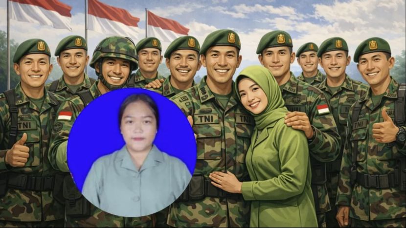 13名现役印尼军人卷入26岁军嫂出轨丑闻