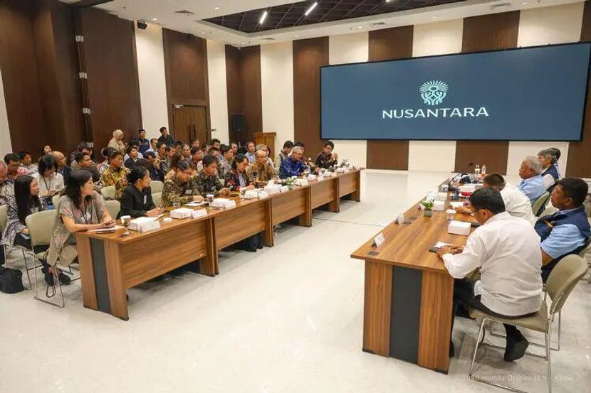 日本投资代表团访问印尼新首都商讨投资事宜