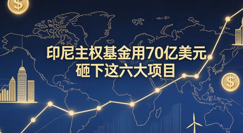 主权基金Danantara狂砸70亿美金六大项目