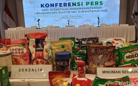 开斋节前大清查！印尼封存上万件非法食品