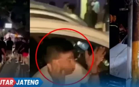 中国司机酒驾肇事逃逸被拖出围殴