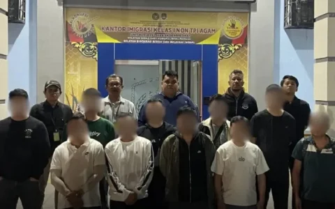 多达十名中国人遭到印尼移民局驱逐遣返